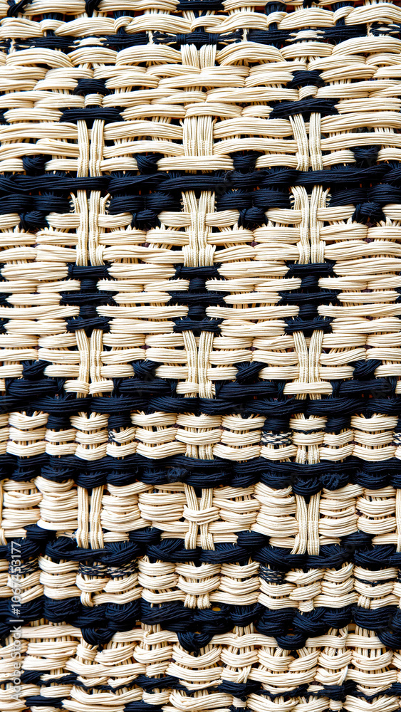 close- a geometrically woven close- a geometrically woven