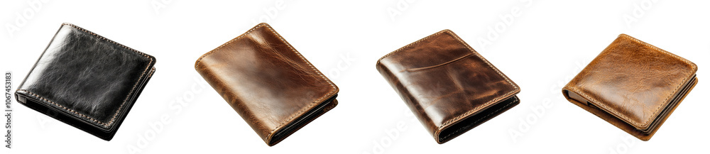Classic Leather Wallets in Brown and Black for Men’s Fashion and Luxury Accessory Collection PNG Icon on transparent background Classic Leather Wallets in Brown and Black for Men’s Fashion and Luxury Accessory Collection PNG Icon on transparent background