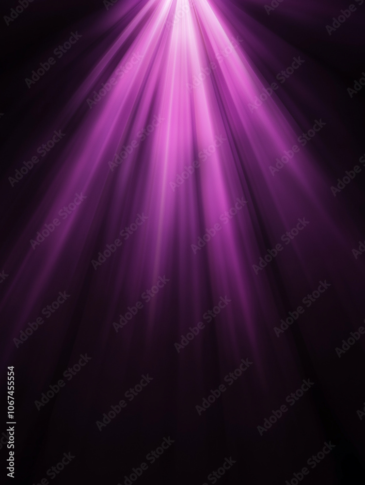 Fototapeta premium Ethereal Purple Light Rays