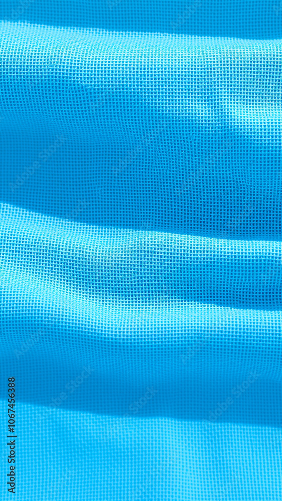 Fototapeta premium close- blue fabric with grid
