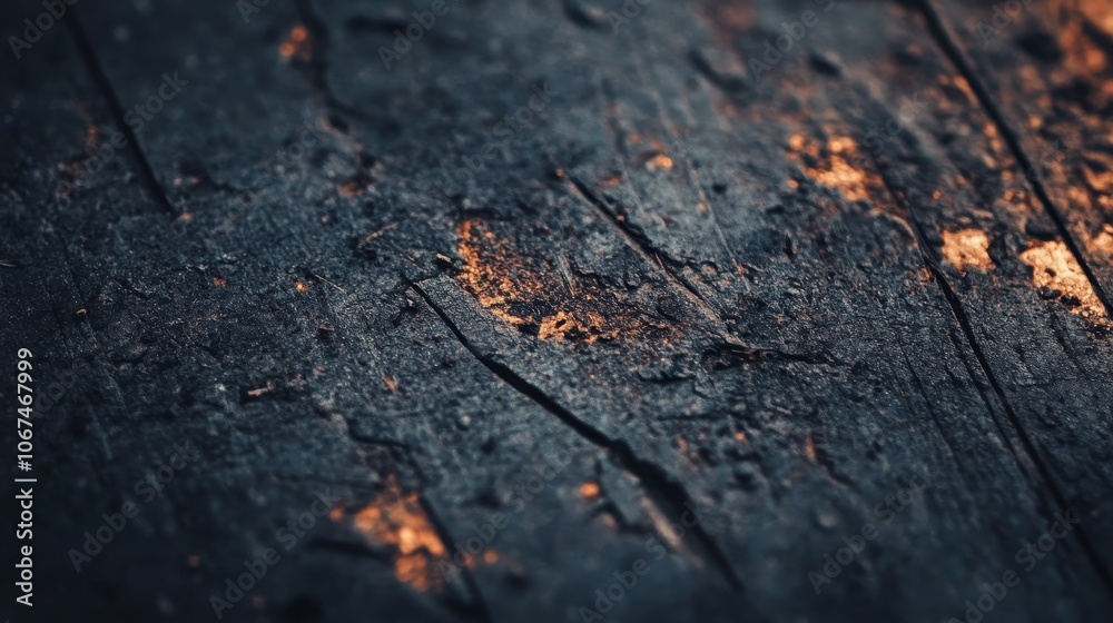 A close-up of a textured surface with a dark, rugged appearance and hints of light. A close-up of a textured surface with a dark, rugged appearance and hints of light.