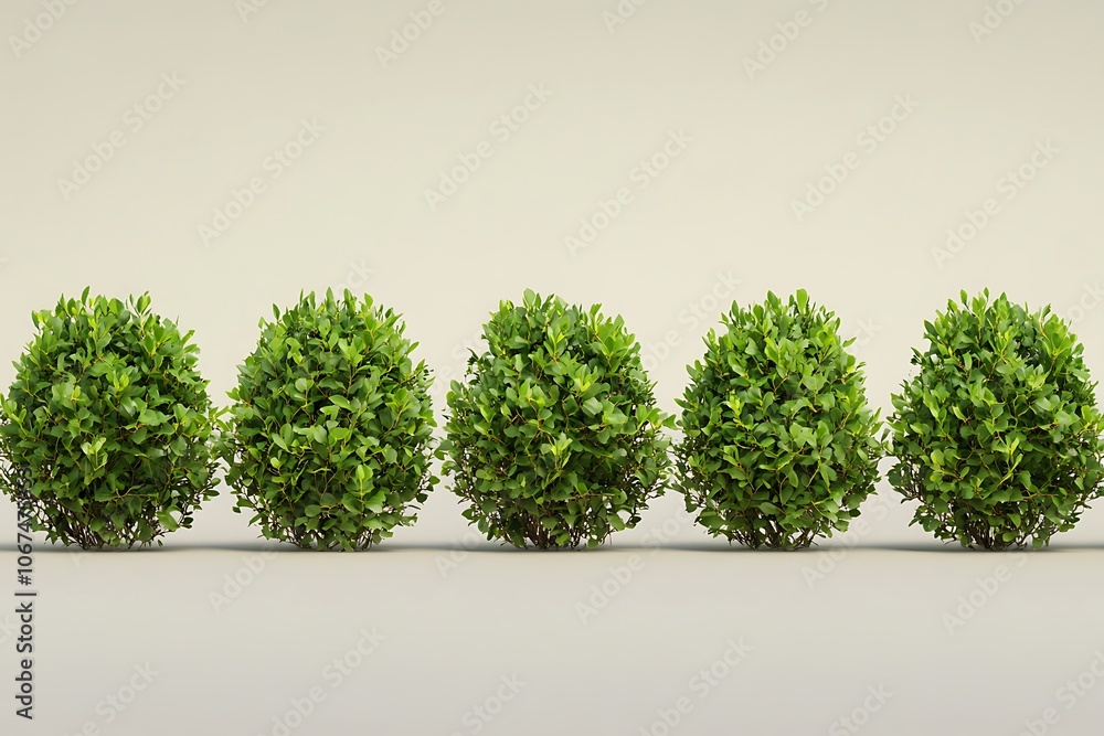 Obraz premium Bar chart made from trees, Tree growth, Business graph. 3D illustration 