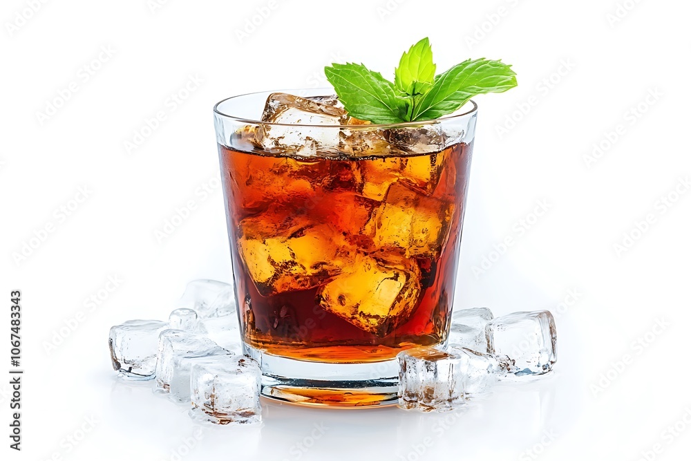 Alcohol cocktail collection - Negroni and Cuba Libre. Isolated on white background
Alcohol cocktail collection - Negroni and Cuba Libre. Isolated on white background