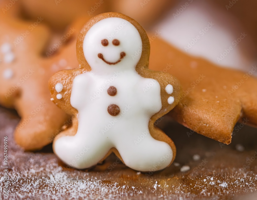 christmas gingerbread man