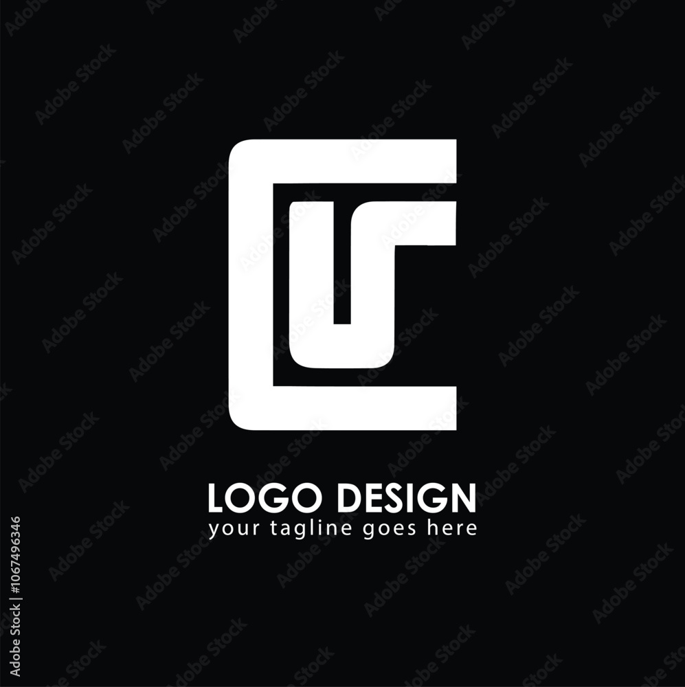 CU CU Logo Design, Creative Minimal Letter CU CU Monogram CU CU Logo Design, Creative Minimal Letter CU CU Monogram
