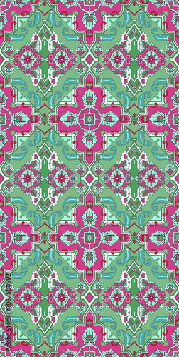seamless beautiful wallpaper cards all over design floral leaf vintage ornament Victorian ethnic geometric print paisley 