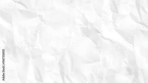 white background crumpled paper texture, seamless wallpaper