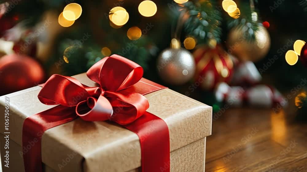Christmas Gift Under the Tree Christmas Gift Under the Tree