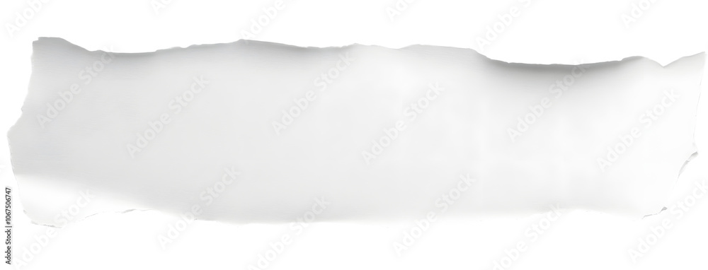 White ripped paper torn edges strips isolated on black background White ripped paper torn edges strips isolated on black background