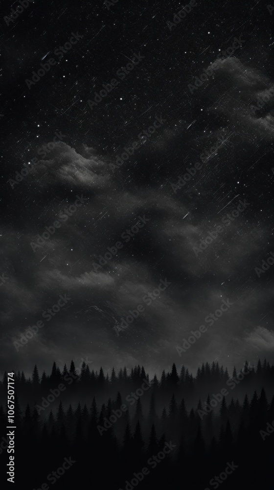Fototapeta premium Cool wallpaper night astronomy outdoors.