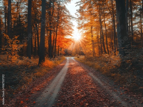 Forest Dirt Road