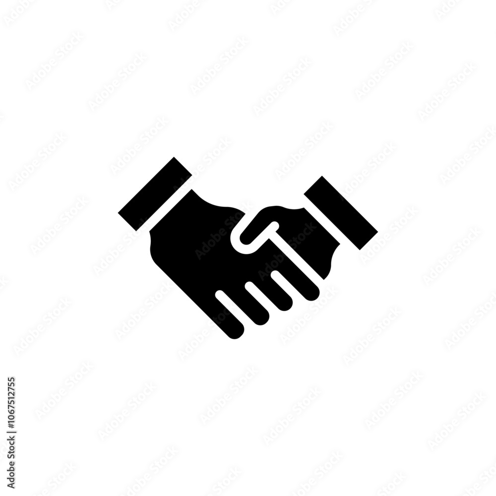 Partner icon Black and white outline vector Partner icon Black and white outline vector