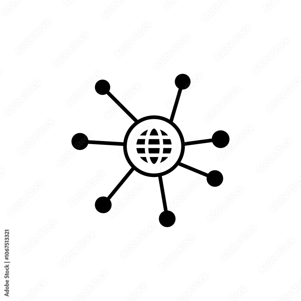 Pulse icon Black and white outline vector Pulse icon Black and white outline vector