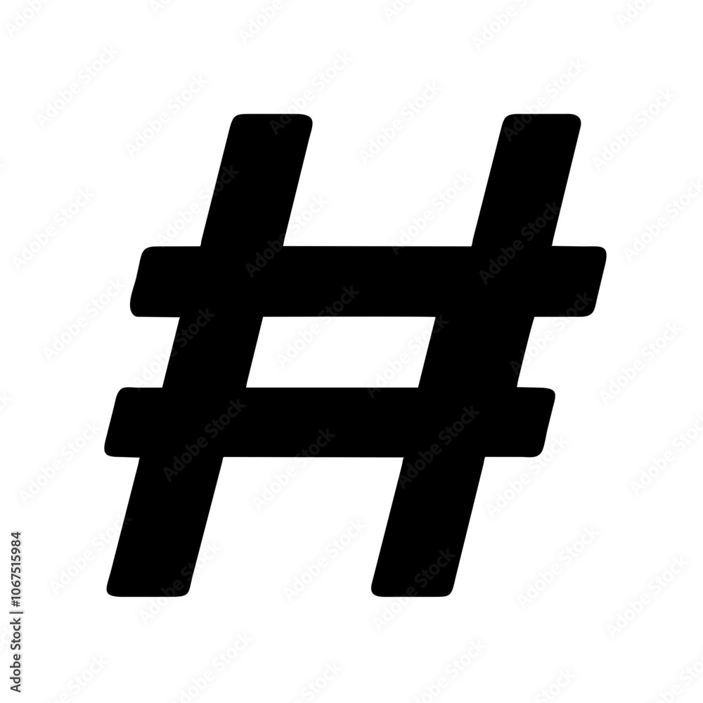 Fototapeta premium Hashtag