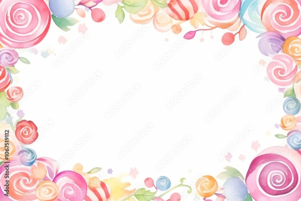 Candy frame backgrounds pattern white background. Candy frame backgrounds pattern white background.