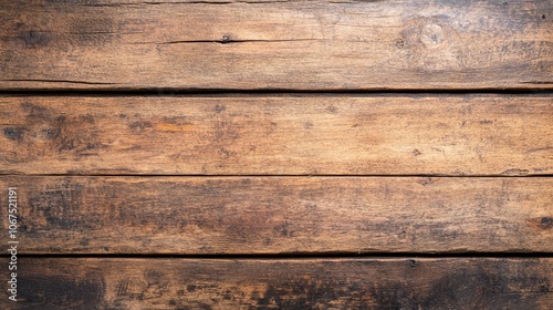 A close-up view of rustic wooden plank, planks, showcasing texture and grain.