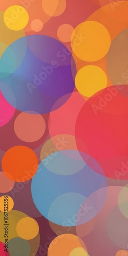 Abstract background of vibrant colorful circle transitions, circle, gradient, bright