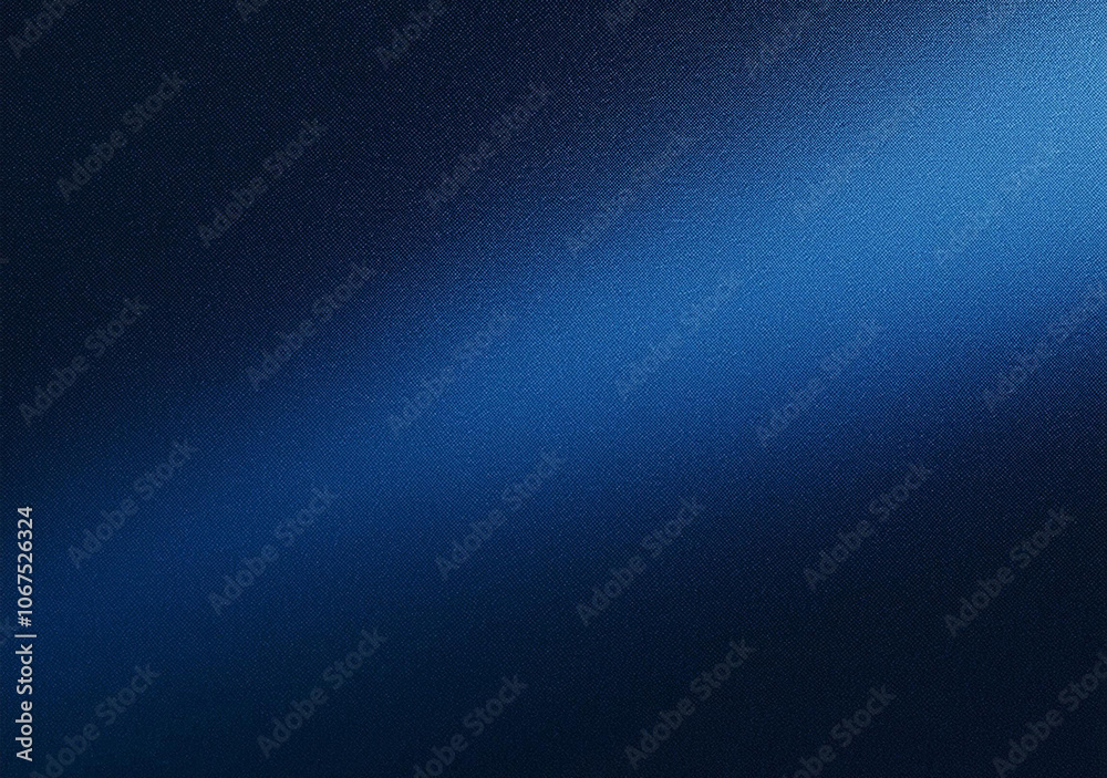 Dark blue light glowing grainy gradient, dark background noisy texture