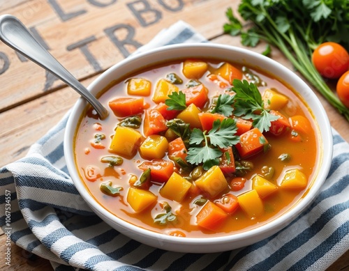 Delicious Hearty Vegetable Soup