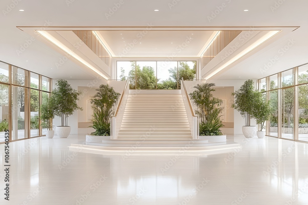Modern Hall Interior Design of a Contemporary House with Elegant Decor and Stylish Furnishings for a Bright and Inviting Atmosphere Modern Hall Interior Design of a Contemporary House with Elegant Decor and Stylish Furnishings for a Bright and Inviting Atmosphere