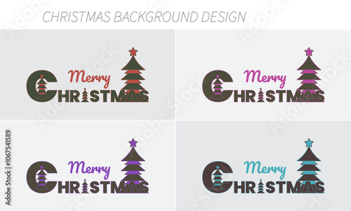 Joyful Merry Christmas Designs for Greeting Cards, Gifts, and Festive Branding.