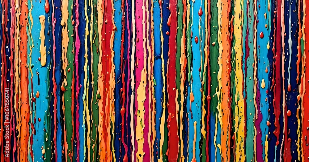 Oil Paint Drips and Twisted Lines in Abstract Rectangles with Infinite Perspective Oil Paint Drips and Twisted Lines in Abstract Rectangles with Infinite Perspective