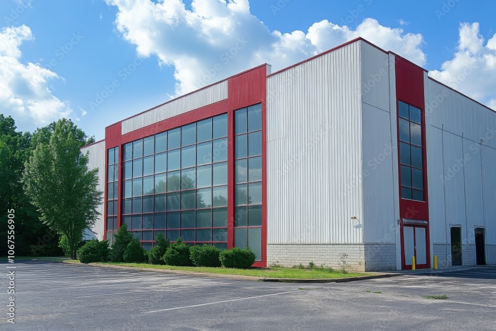 Obraz premium Unoccupied generic building entrance, business or professional office space.