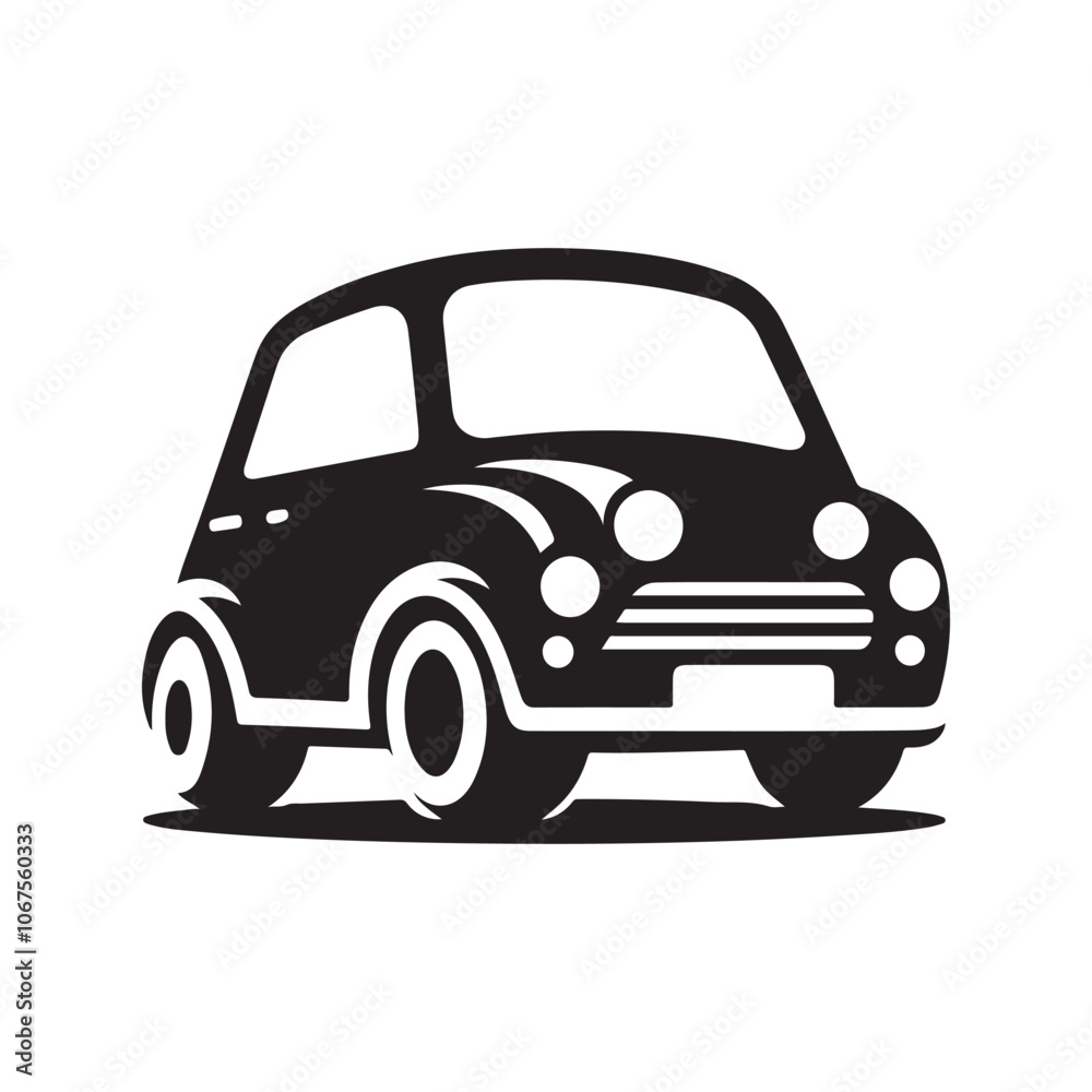 Stylish Microcar Silhouettes – Vector Illustrations for Auto Enthusiasts Stylish Microcar Silhouettes – Vector Illustrations for Auto Enthusiasts