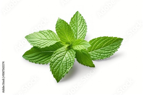 Peppermint tea plant herbs leaf.