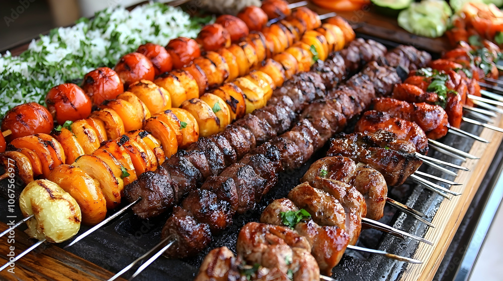Family Barbecue Moments: Grilling Skewers for Eid Celebrations Family Barbecue Moments: Grilling Skewers for Eid Celebrations