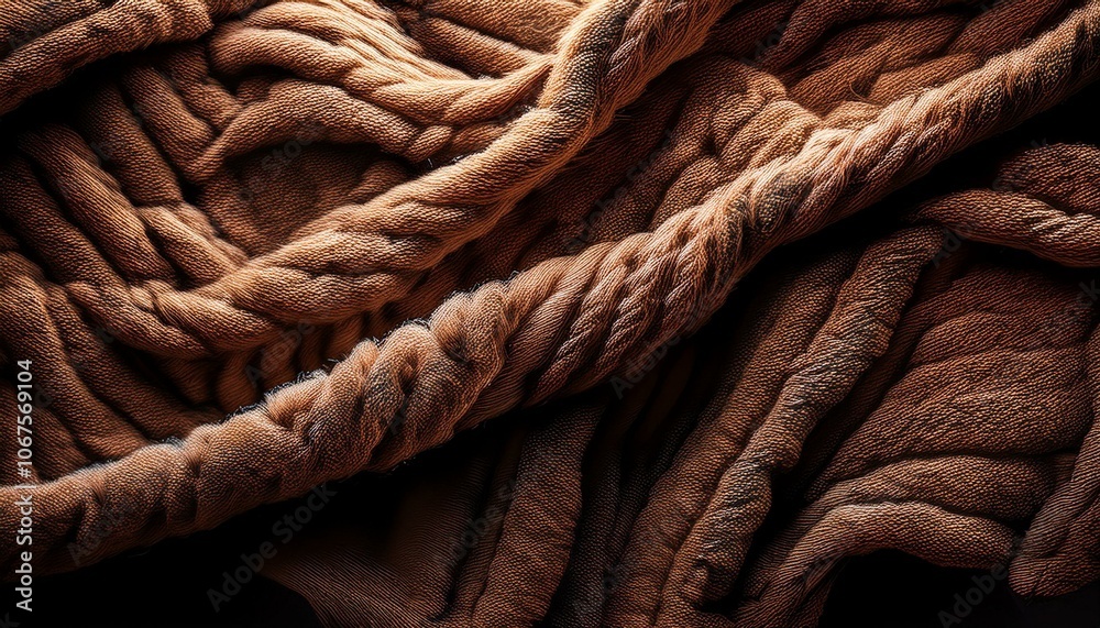 Soft Brown Fluffy Fur Texture Background Soft Brown Fluffy Fur Texture Background