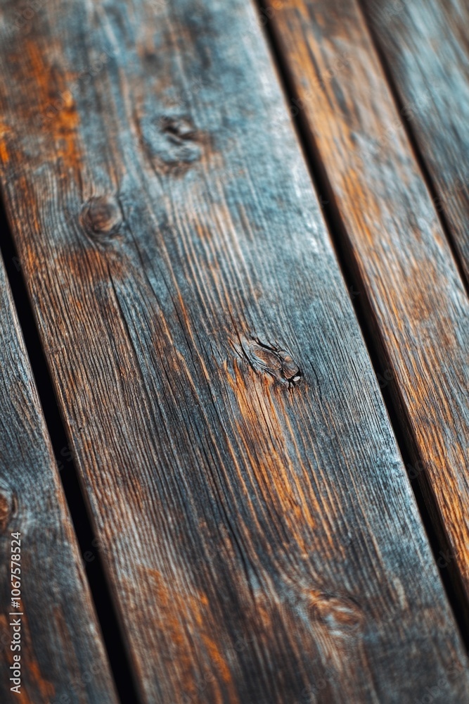 Wooden Table Knife Close Up