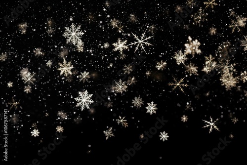 Lighting snowflakes backgrounds night star.