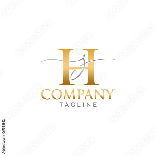 luxury alphabet logo design