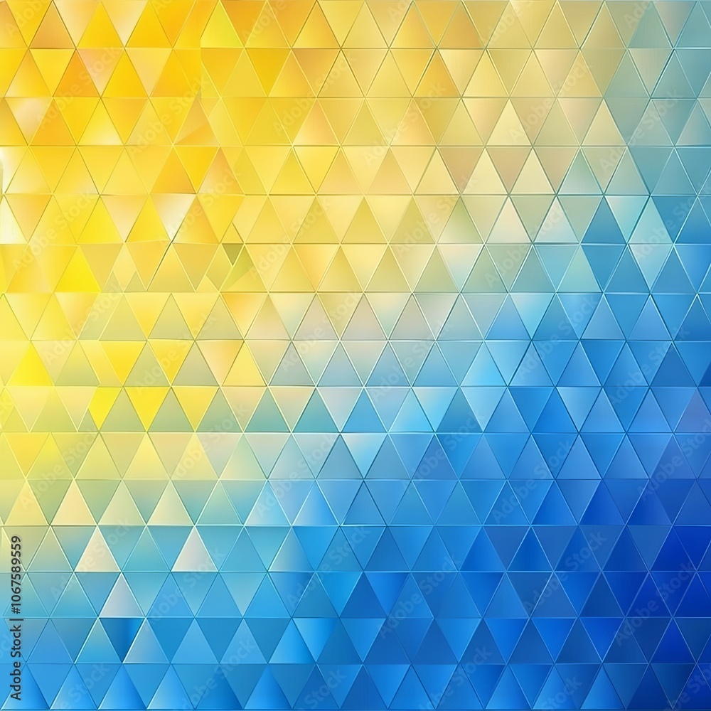 blue and yellow gradient geometric shape background blue and yellow gradient geometric shape background