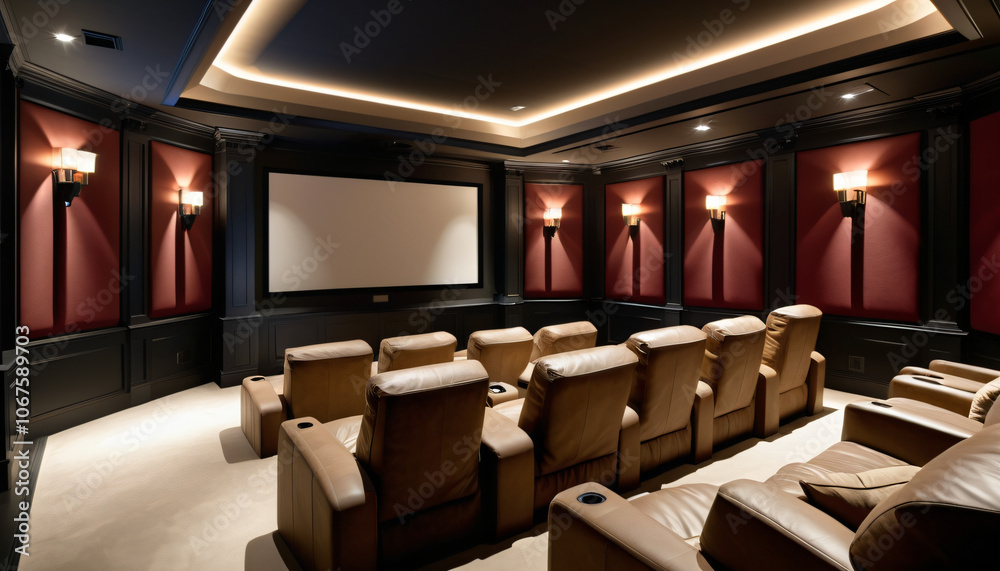 Elegant home theaters are designed for private screening rooms where owners can enjoy luxury cinema experiences in comfort and style._00001_