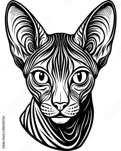 illustration of cat