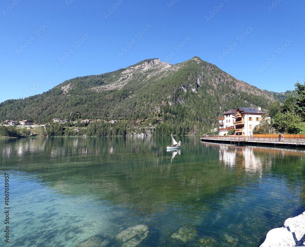 Fototapeta premium Lago di Alleghe