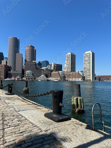 city skyline boston