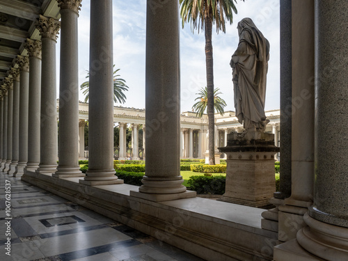 Basilica of Saint Paul Outside the Walls, Rome, Italy photo