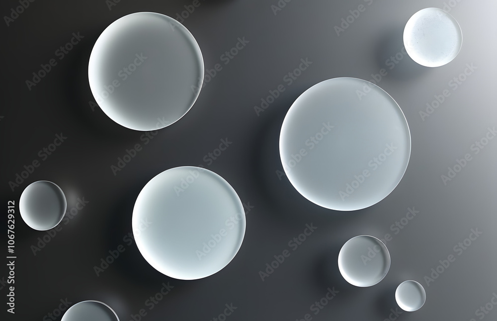 Floating Glass Spheres Floating Glass Spheres