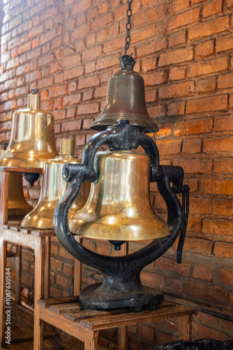 old bell in the of train Station