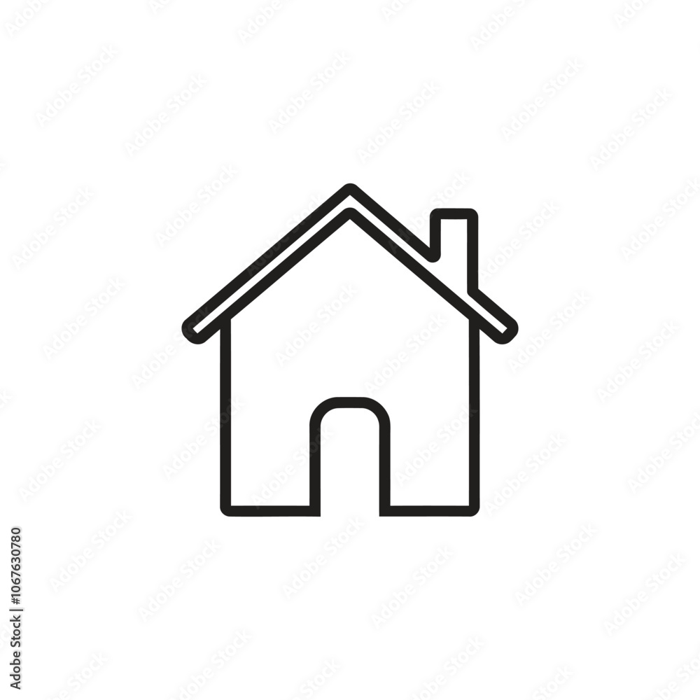 Black home icon design vector illustration Black home icon design vector illustration