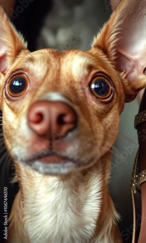 chihuahua dog portrait