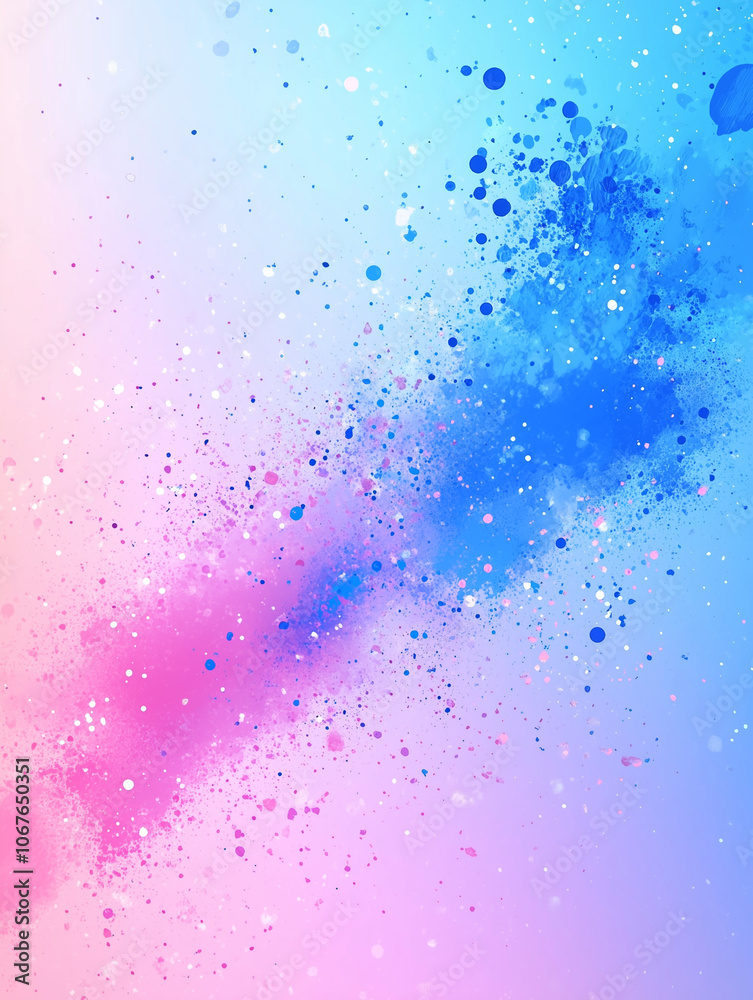 Colorful abstract paint splashes in dynamic design Colorful abstract paint splashes in dynamic design