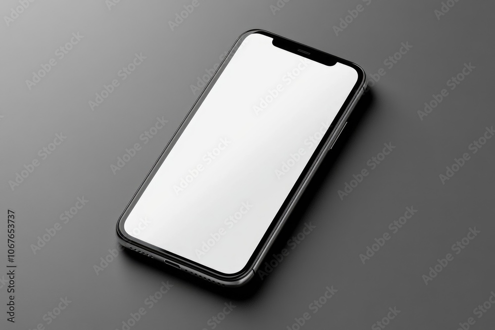 Sleek smartphone on a smooth gray surface with reflection, indicating modern design and advanced features. Sleek smartphone on a smooth gray surface with reflection, indicating modern design and advanced features.