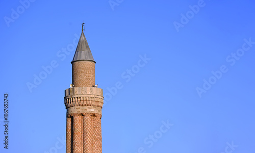 Antalya Kaleici Marina, Yivli Minaret, historical and touristic places photo