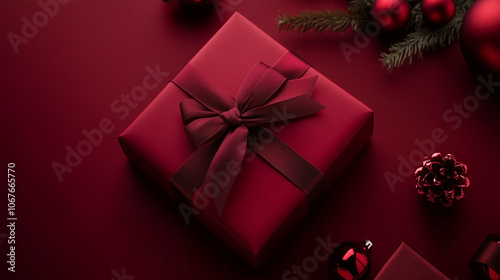 gift box with ribbon