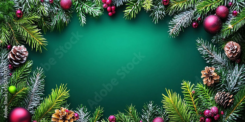Obraz na płótnie Holiday decorations. Festive Christmas decorations in vibrant colors, New Year celebrations w salonie