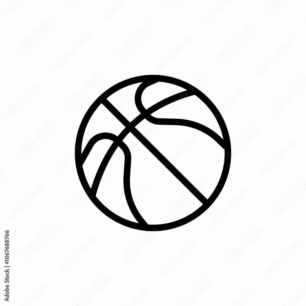 basketball ball icon sign vector basketball ball icon sign vector